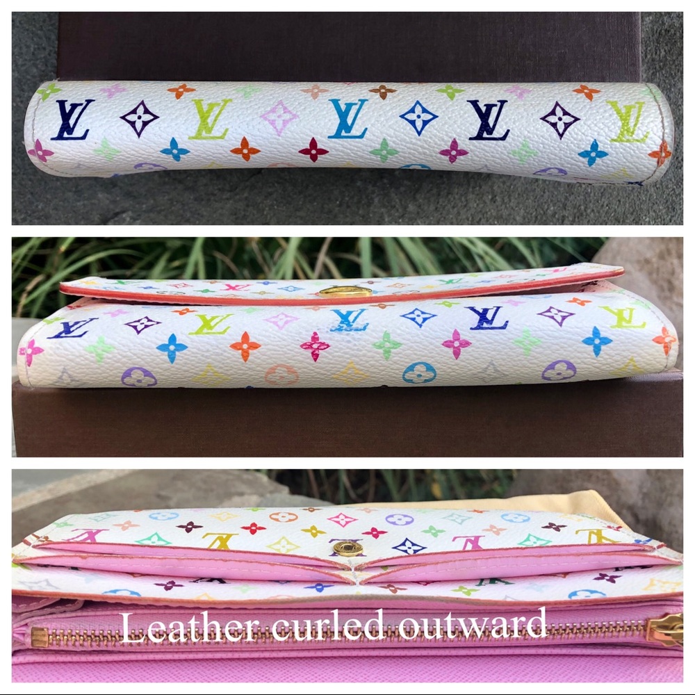 🚫SOLD LV Sarah Multicolor Wallet •W/DUSTBAG & BOX - Picture 6 of 16
